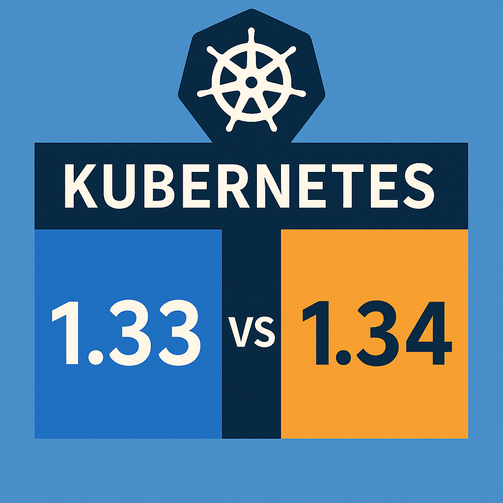 Kubernetes 1.33 vs 1.34: What’s New, What Changed, and Why It Matters