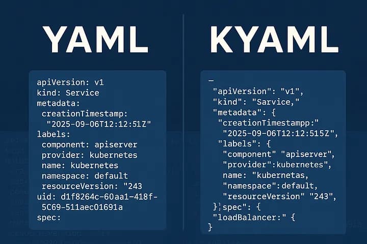 KYAML in Kubernetes v1.34: A Safer, Leaner Alternative to YAML and JSON